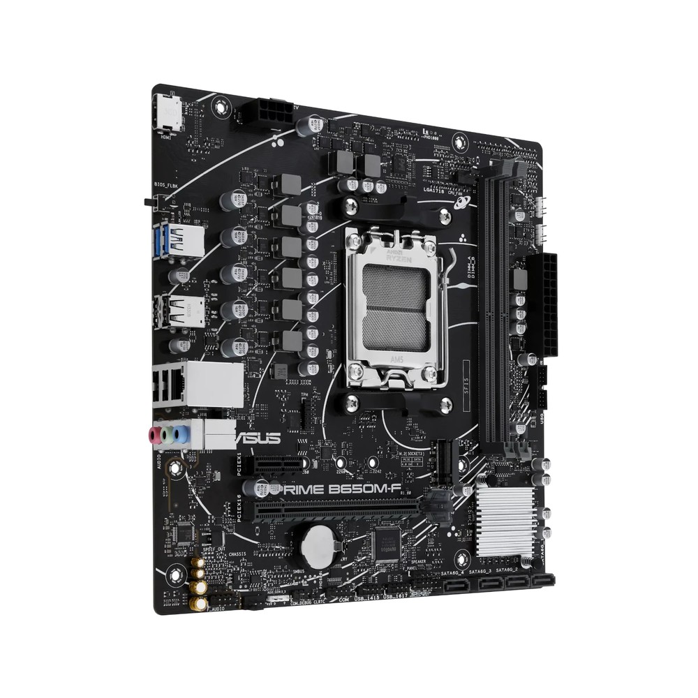Placa Madre ASUS PRIME B650M-F AM5 Micro-ATX DDR5 - Imagen 3