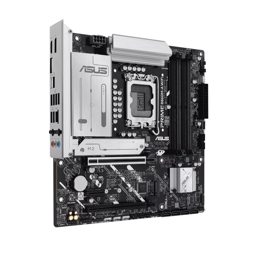 Placa Madre ASUS PRIME B860M-A WIFI LGA1851 DDR5 Micro-ATX - Imagen 3
