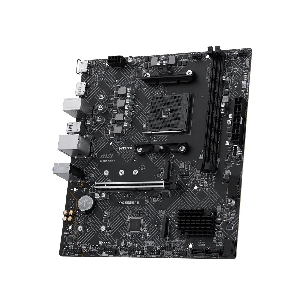 Placa Madre MSI PRO B550M-B AM4 Micro-ATX - Imagen 3