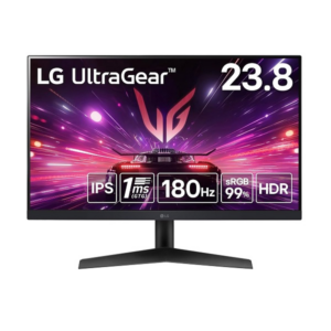 LG 24 Pulgadas IPS Monitor Gamer UltraGear 24GS60F-B 180Hz 1ms FreeSync