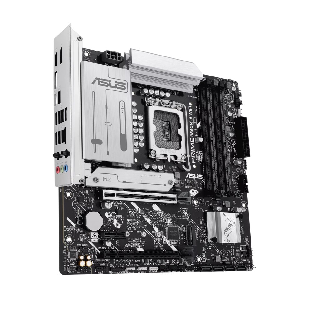 Placa Madre ASUS PRIME B860M-A WIFI LGA1851 DDR5 Micro-ATX - Imagen 4