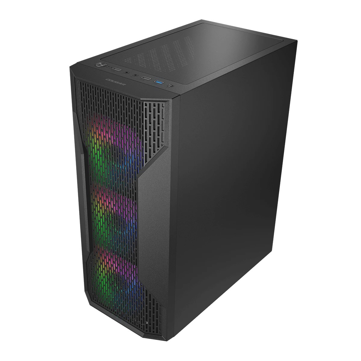 Cougar MX110 RGB Gabinete Gamer ATX 4 Fans RGB Negro - Imagen 5