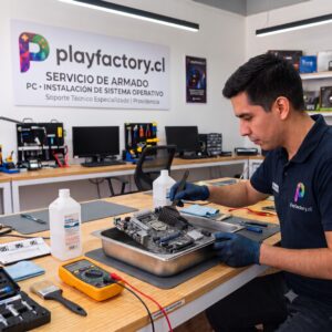 Servicio Tecnico Baño Quimico Notebook PC Consolas Limpieza Placa Electrónica