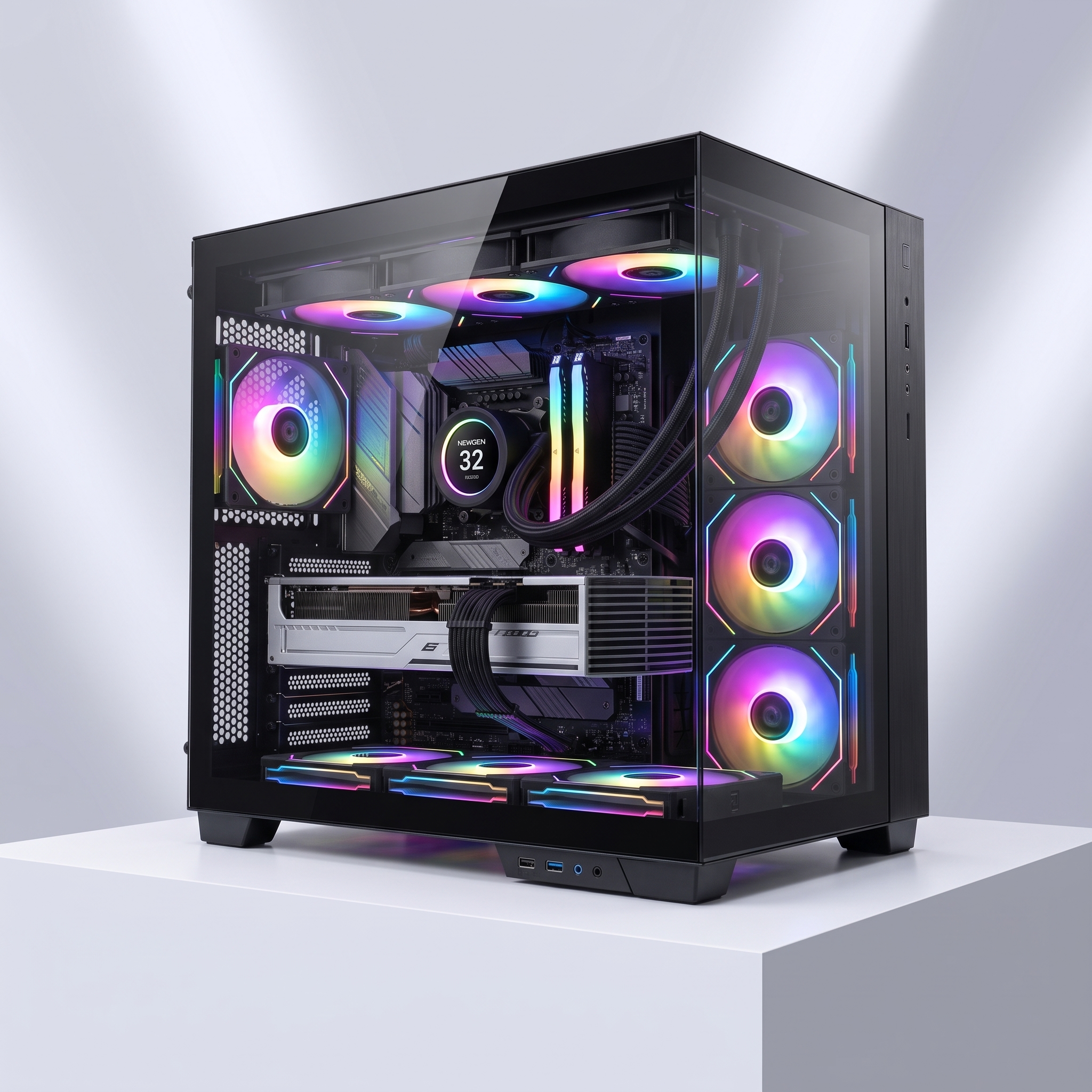 PC Gamer Playfactory AMD Ryzen 5 7600 NVIDIA RTX 5050 16GB DDR5 SSD 500GB M.2 Windows 11