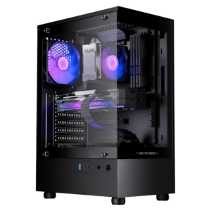 Gabinete Gamer NEWGEN NEO ATX 3 Fans ARGB Vidrio Templado