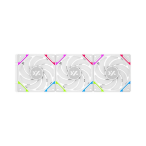 Kit 3 Ventiladores XYZ Vortex Pro ARGB Reverse Blanco 120mm