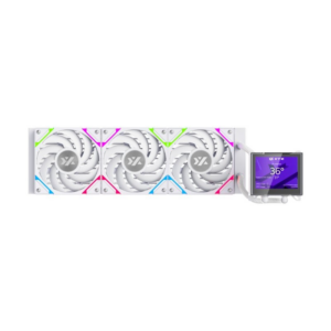 Watercooling XYZ Hydroview 360 White LCD 3.5 ARGB