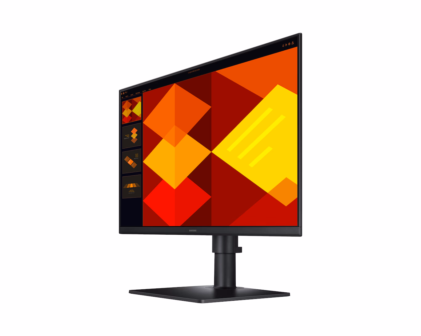 Monitor Samsung S40D 24 pulgadas Full HD IPS 100Hz Ergonomico Pivot - Imagen 7