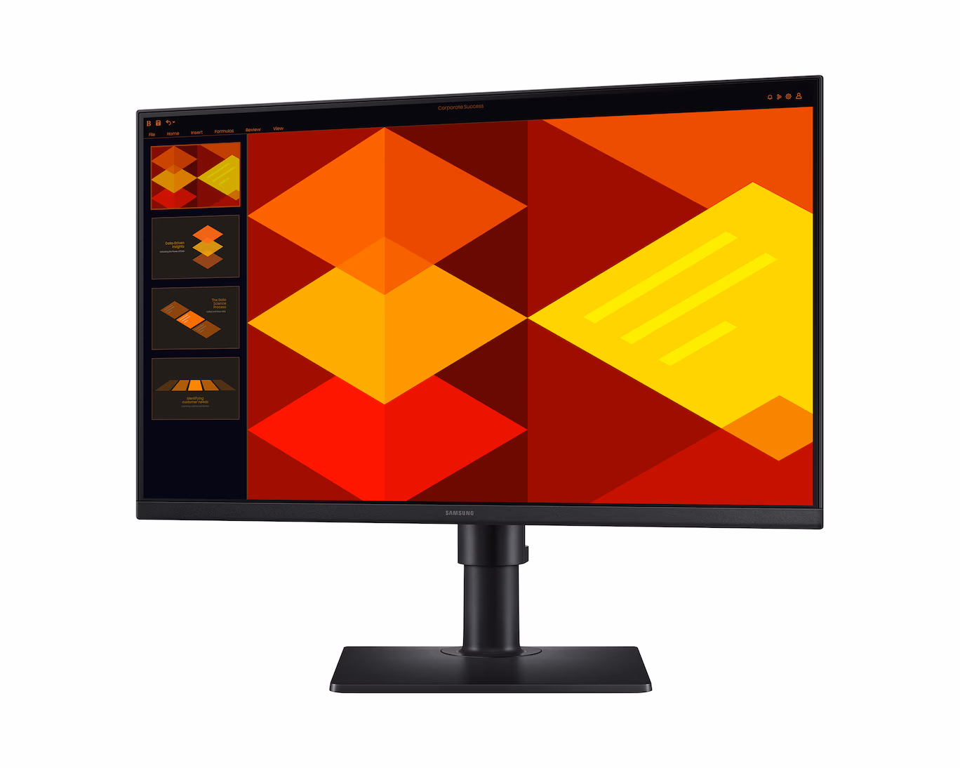 Monitor Samsung S40D 24 pulgadas Full HD IPS 100Hz Ergonomico Pivot - Imagen 2