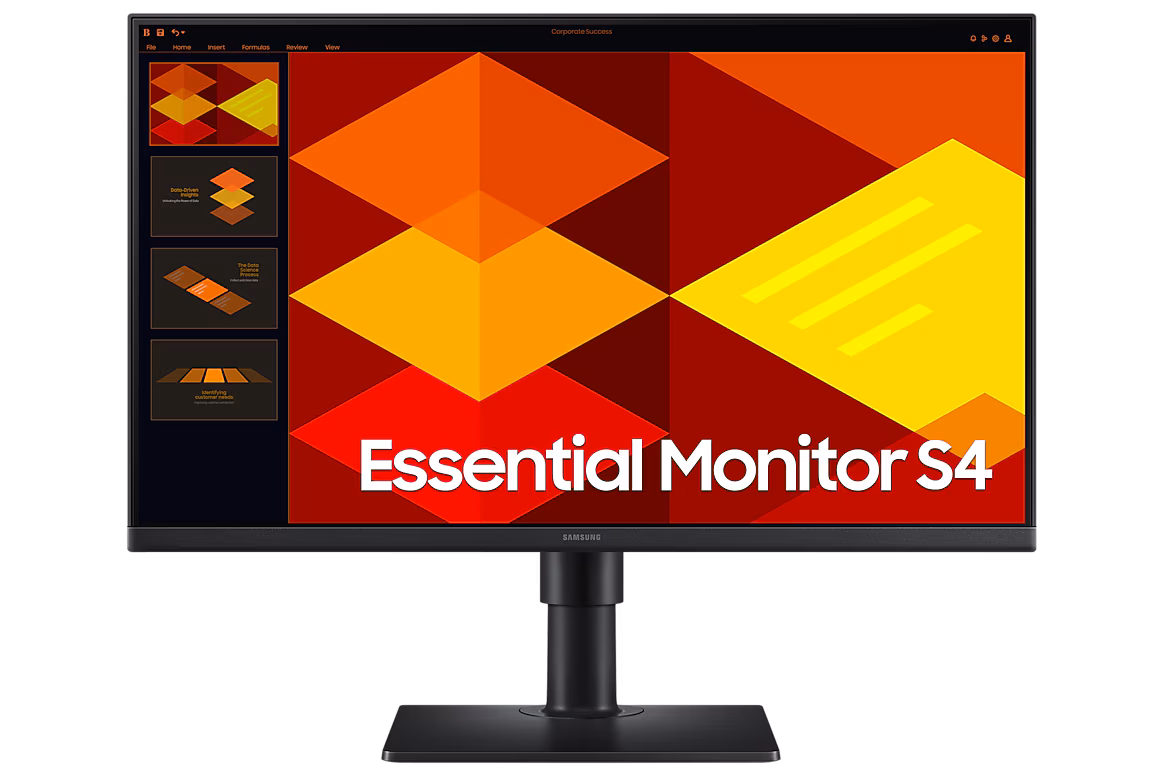 Monitor Samsung S40D 24 pulgadas Full HD IPS 100Hz Ergonomico Pivot