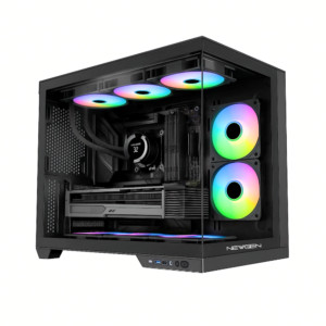 Gabinete NEWGEN Cobalt XL BTF V2 Black 3 Fans ARGB