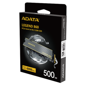 ADATA 500GB Disco SSD SLEG-860-500GCS M.2 NVMe PCIe 4.0