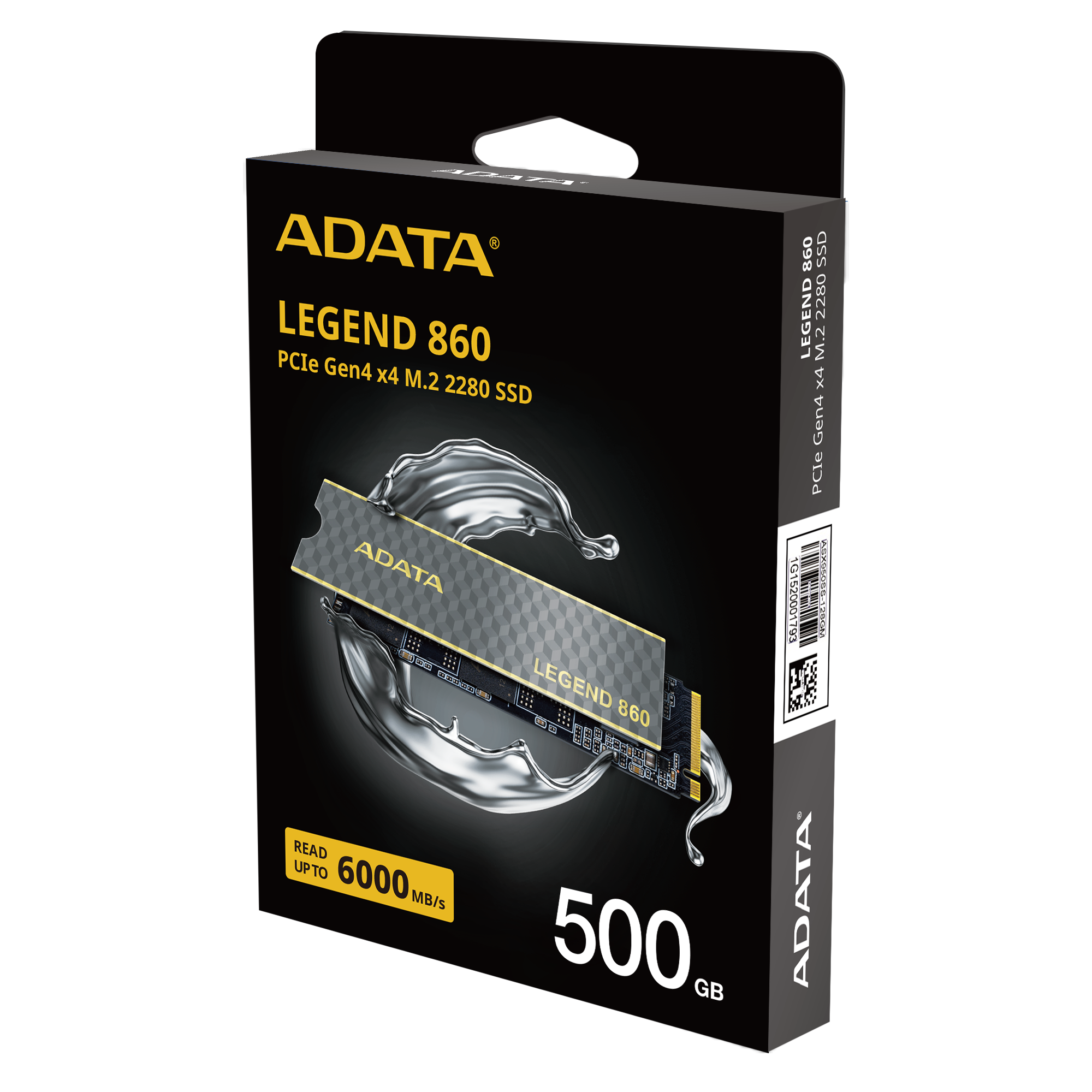 ADATA 500GB Disco SSD SLEG-860-500GCS M.2 NVMe PCIe 4.0